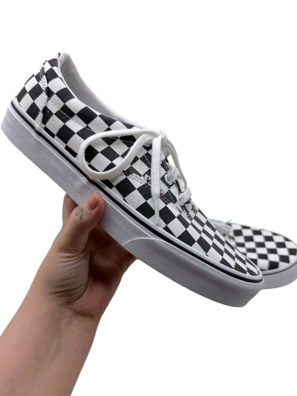 Vans Era Doheny Checkerboard Lace Up Low Top Skate Shoe Sneakers VN0A3MVZHRK 10